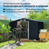 copy of copy of Garden Shed 277x195x192 cm in Dark Gray Garden