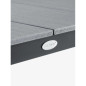 Mesa de jardín A90xL150 gris Mesa de jardín A90xL150 gris