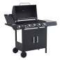 Gas Barbecue with 4+1 Burners 14.4 KW Home GMS Shop