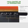 Barbacoa de Gas con 4+1 Quemadores 14,4 KW Inicio GMS Shop