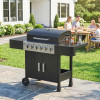 Barbacoa de Gas con 6 Quemadores Inicio GMS Shop