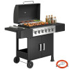 Barbacoa de Gas con 6 Quemadores Inicio GMS Shop