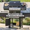 Barbacoa de Gas con 6 Quemadores Inicio GMS Shop