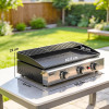 Gas Griddle with 3 Burners, 7.5 kW Home GMS Shop