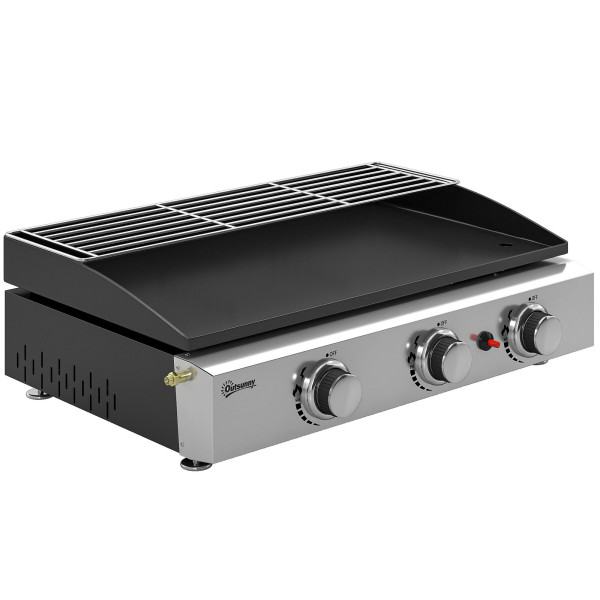 Gas Griddle with 3 Burners, 7.5 kW Home GMS Shop