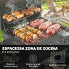 Outsunny Barbacoa de Carbón Inicio GMS Shop