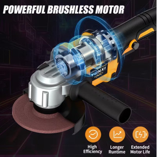 New YUNXI 21V Cordless Angle GrinderGMS-4300313Power tools