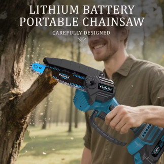 Mini Cordless Handheld Chainsaw Herramientas eléctricas GMS