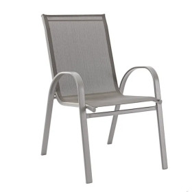 Silla de jardín de metal y textil Inicio GMS Shop