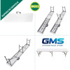 2-Pack Solid Folding Benches 180x30x43cm, Seats 6 People Garden