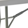 Mesa Plegable de Resina 180x70x74 cm - Blanco Inicio GMS Shop