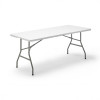 Folding Resin Table 180x70x74 cm – White Home GMS Shop