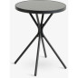 Mesa de balcón Ø60 negro Mesa de balcón Ø60 negro