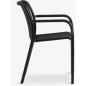 Silla apilable Negro Silla apilable Negro