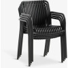 Stackable Black Chair Home GMS Shop