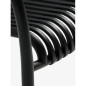 Silla apilable Negro Silla apilable Negro