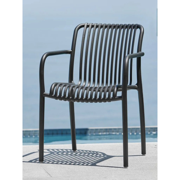 Stackable Black Chair Home GMS Shop