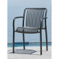 Silla apilable Negro Silla apilable Negro