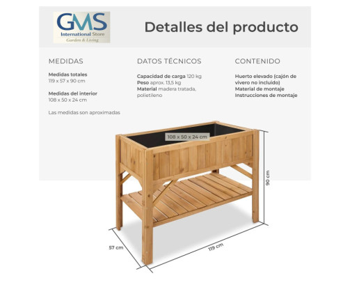 Raised Planter Home GMS Shop