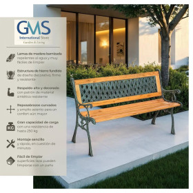 TAMARA Garden Bench |||  GMS Shop
